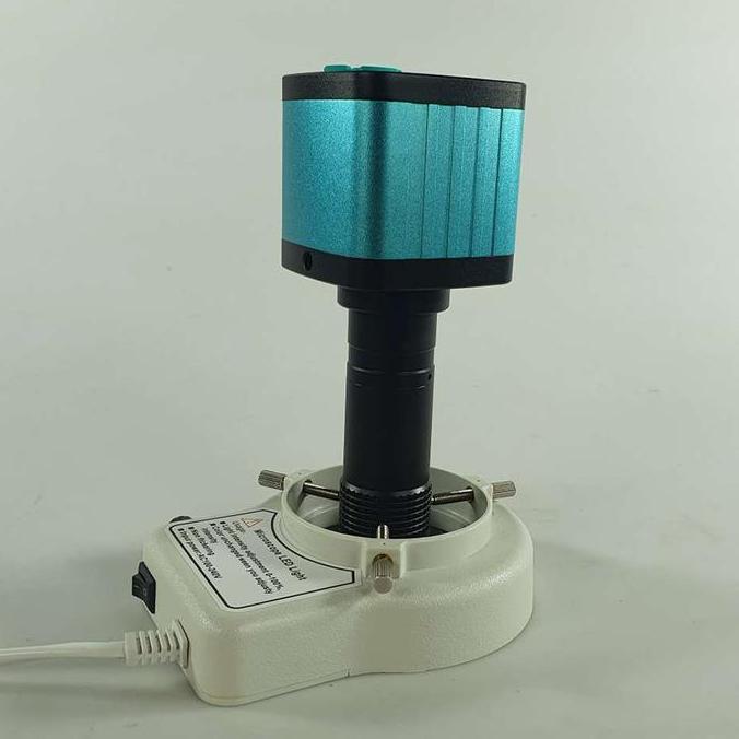 Kamera Mikroskop Industrial Digital 48MP 1080P 130X mikroskop laboratorium kaca pembesar untuk servi