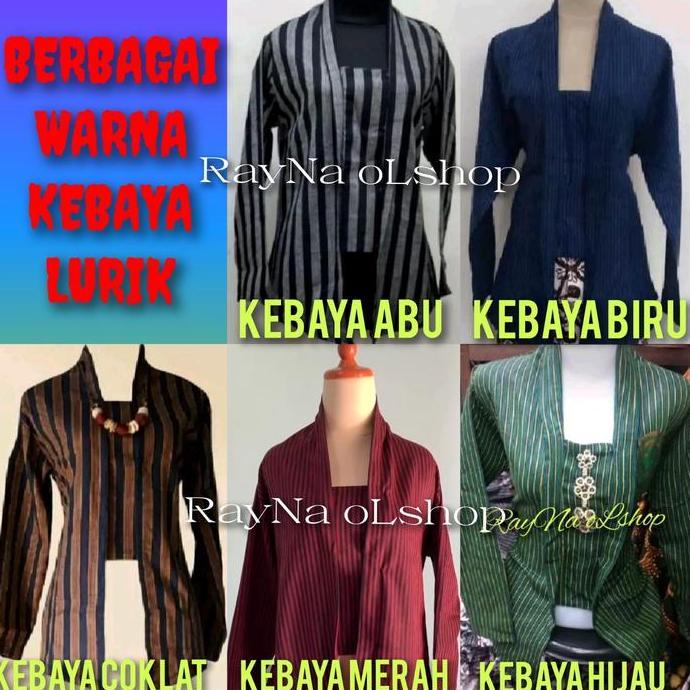 baju kemeja cowo pria lurik coklat hitam,surjan solo,Surjan Jogja KH
