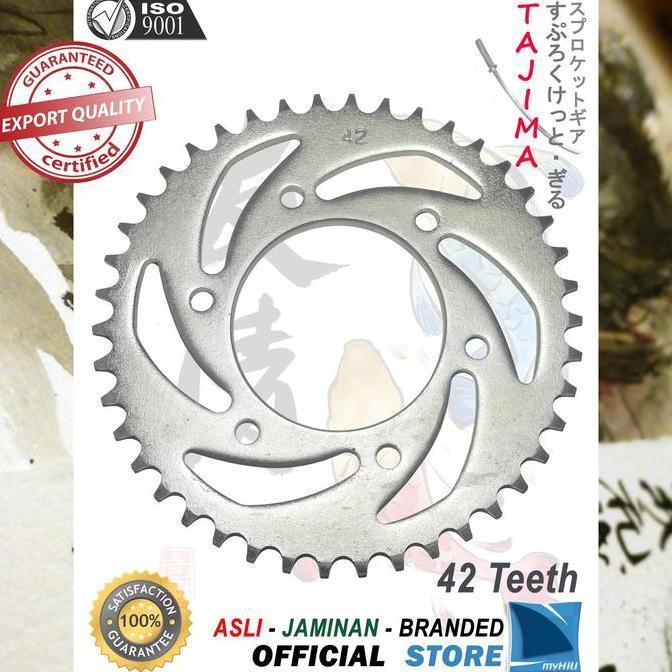 Gir Belakang / Gear Belakang 428-42T Yamaha Vixion, Vixion New Tajima