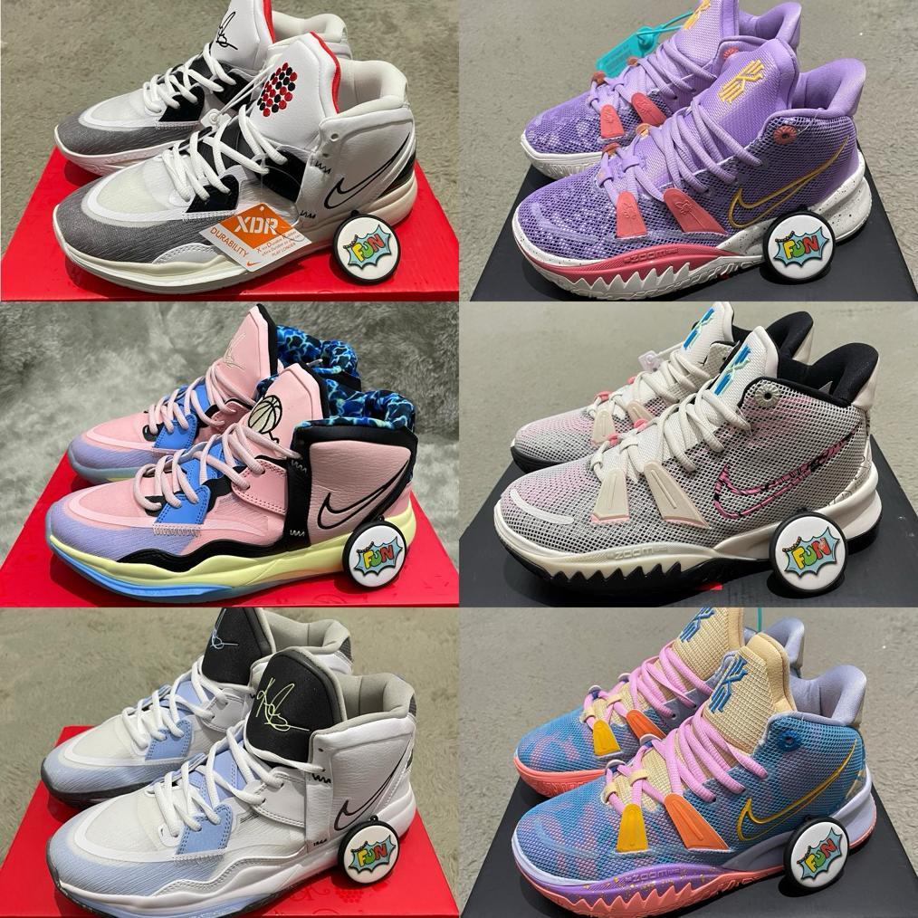big sale sepatu basket nk kyrie7 - 8 siren red premium original
