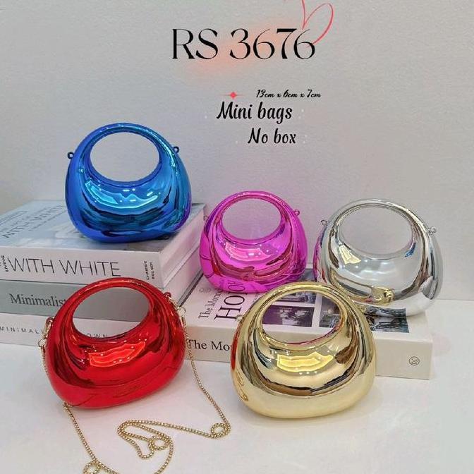 TERBARU - Tas Mini Bags Lucu Terbaru RS3676 dengan Tali Panjang