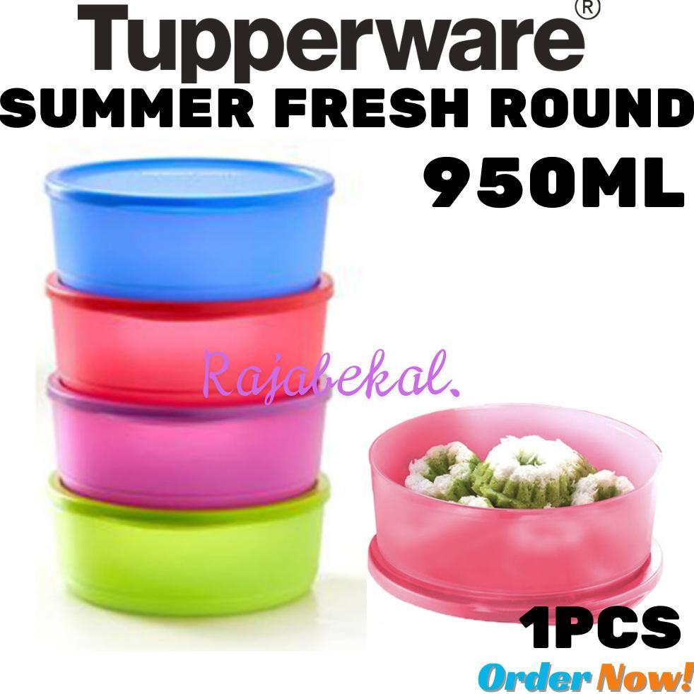 [BIG SALE] PROMO Tupperware  Summer Go Round 950ml ECER 1pcs TROPICAL ROUND
