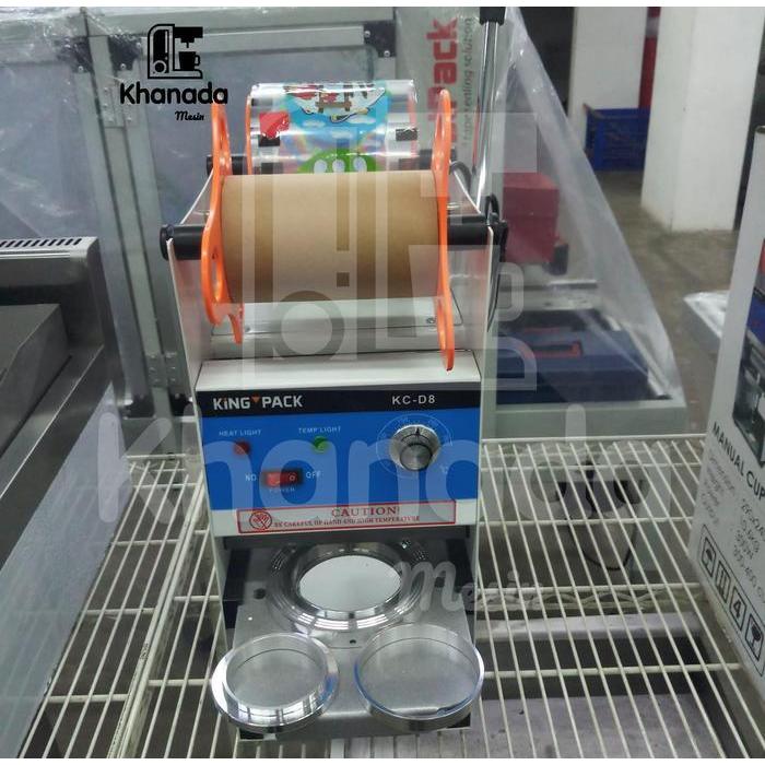 Manual Cup Sealer KING PACK KC-D8 Mesin Press Gelas Plastik