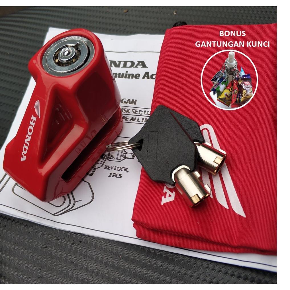 lock HONDA Kunci Gembok Cakram HONDA