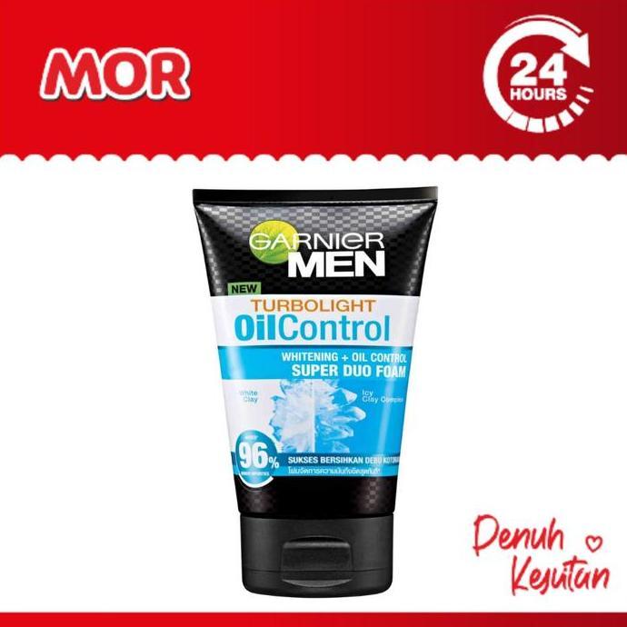 HARGA GROSIR - GARNIER Men TL Oil Foam Pembersih Muka 100 ML
