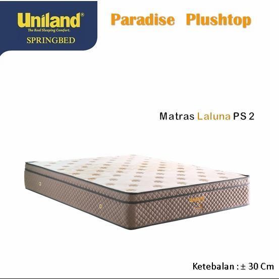 Springbed UNILAND NEW PARADISE plushtop 160X200 MATTRESS ONLY
