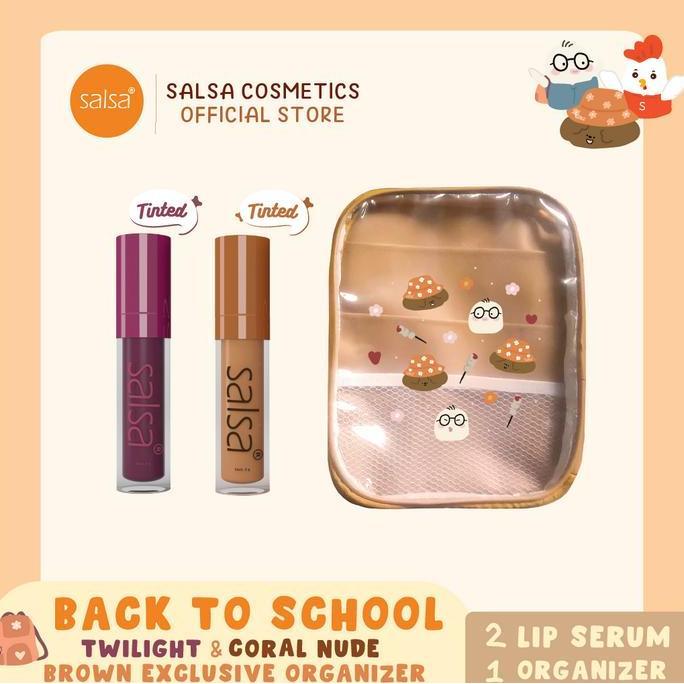 TERLARIS - SALSA Back To School Bundle - Tinted Lip Glow Serum SALSA x Kelly's.co