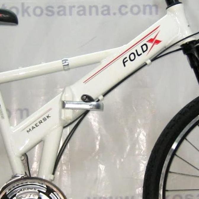 TERLARIS STIKER SEPEDA FOLD X CUTTING DECAK ORACAL