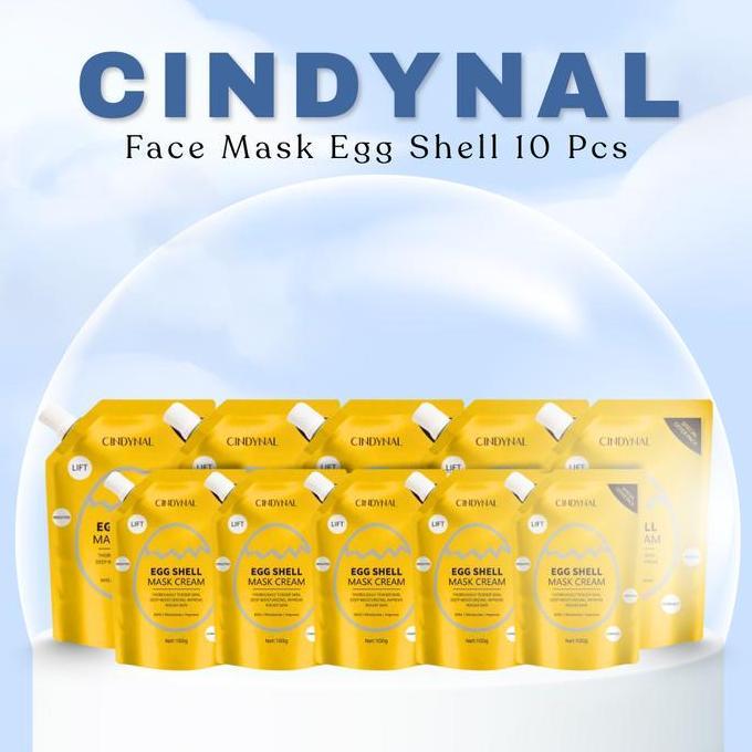 SUPER HEMAT - CINDYNAL Masker Gold Collagen Mask Cream Face Peel Off Moisturizing Yeast Eggshell Mas