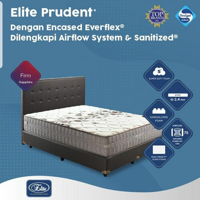 TERMURAH Elite springbed Prudent 160 / 160x200 / 160 x 200 kasur only