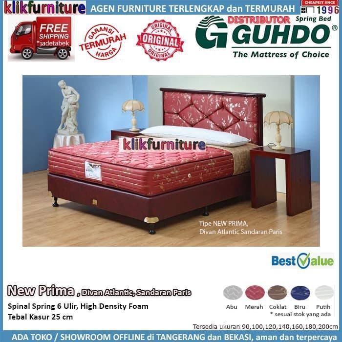 New Prima Sandaran Paris(set 120x200) Springbed GUHDO