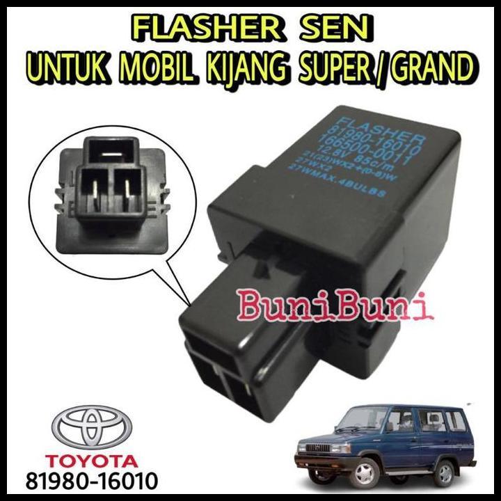 TERBARU FLASHER / FLASER OTOMATIS SEN UNTUK MOBIL TOYOTA KIJANG SUPER 5K / GRAND / ROVER