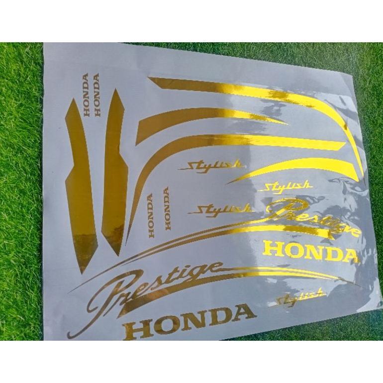 Strig Cutting sticker Scoopy New 2018 2019 Full Gold