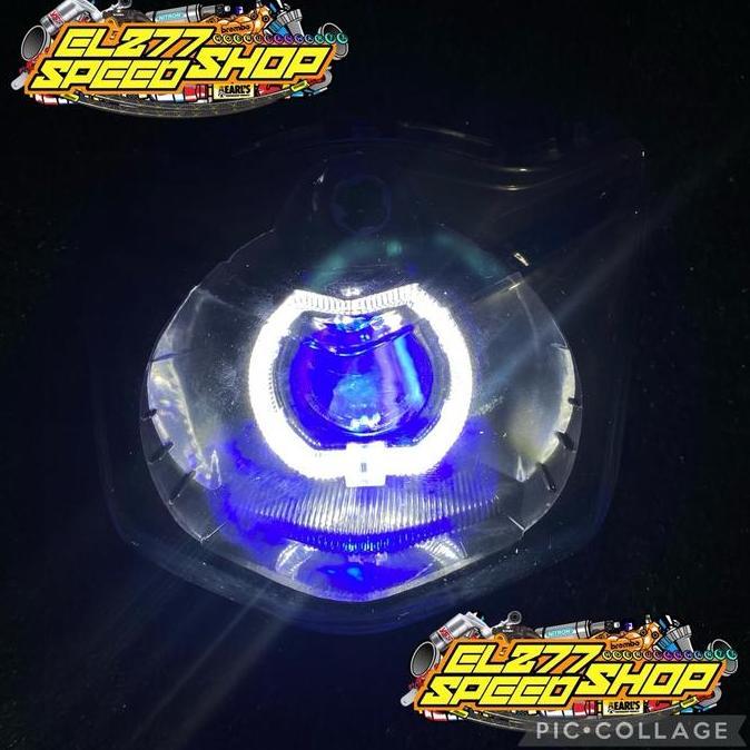 IKFOICI Daymaker Biled Beat FI Reflektor Lampu depan Beat FI lama