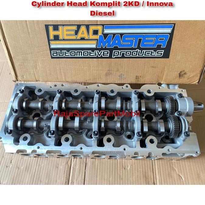 VIST Cylinder head inova diesel 2kd komplit