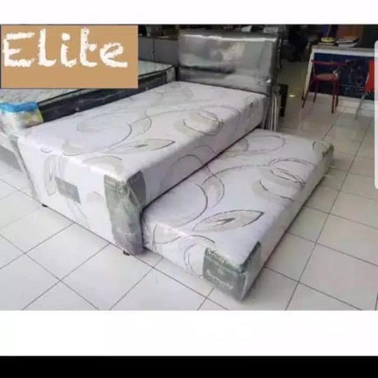 Set 2 in 1 Elite serenity spring bed 120x200 bergaransi
