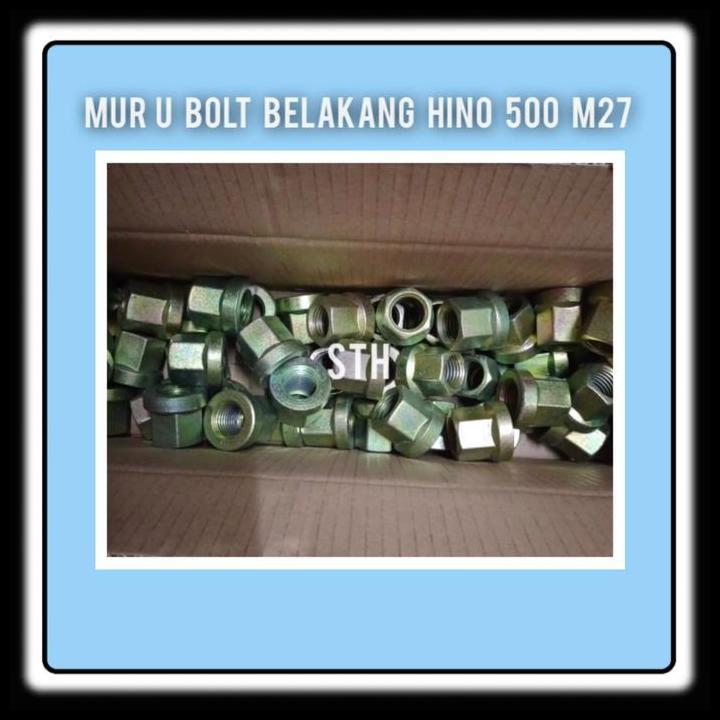 TERLARIS MUR U BOLT BELAKANG HINO 500 OEM M27 