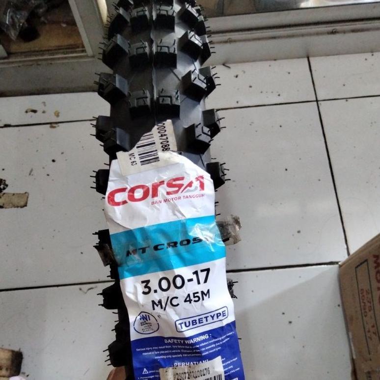 CORSA BAN TRAIL 300 RING 17 CORSA MT CROSS 300-17 45M CROS TUBETYPE