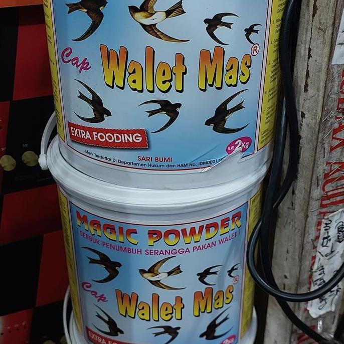 BEST PRICE - pakan walet magic powder.pakan walet mas 2kg