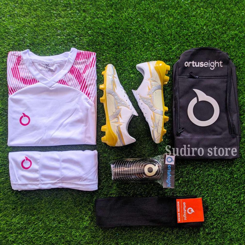 Cuci Gudang Sepatu Bola Ortus Catalyst Bima Grade Original Terbaru, Paket Komplit Sepatu Bola Ortuse