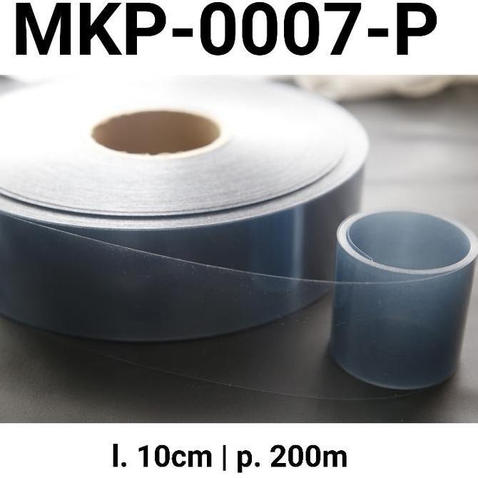 TERLARIS MKP-7-P PLASTIK MIKA PINGGIRAN KUE CHEESE CAKE TIRAMISU 10CM X 200M