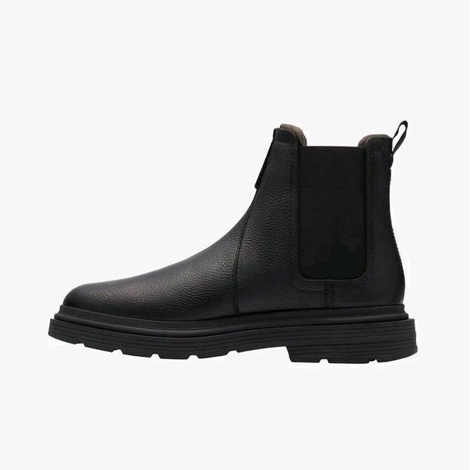 Ready Clarks Badbury Easy Original Sepatu Chelsea Boots Pria Leather