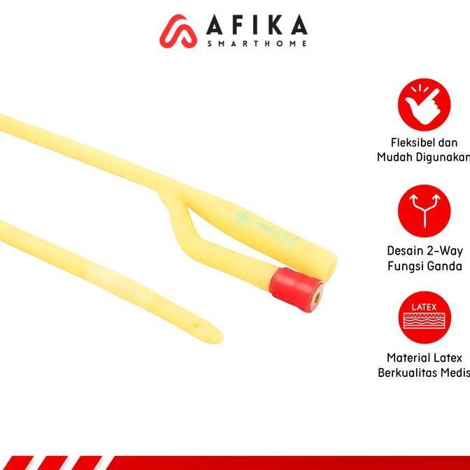 WASTU Selang Kateter Urethral Catheter 2 Way Latex Disposable