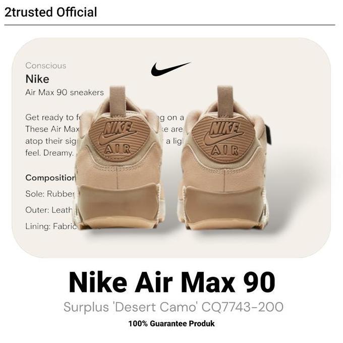 Ready Nike Air Max 90 Surplus 'Desert Camo' CQ7743-200