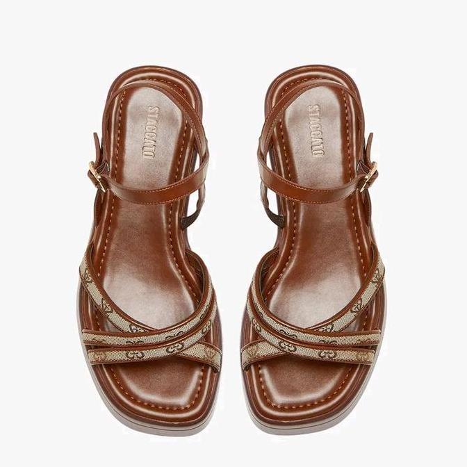 Ready Staccato EI802-CEF Women's Heels Original Sepatu Sandal Wanita