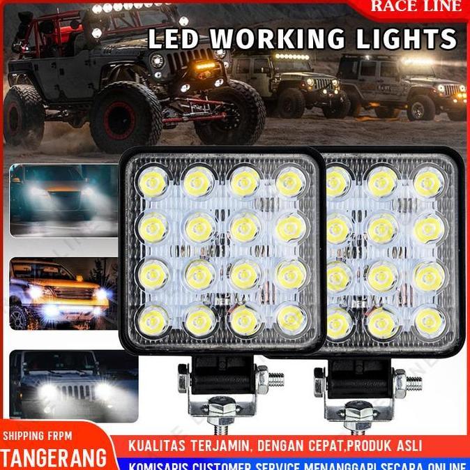 SUMOBOX Lampu Sorot Mobil/Lampu Tembak Mobil 12 Volt / Lampu Sorot LED Mobil / Lampu Tembak Truk / L