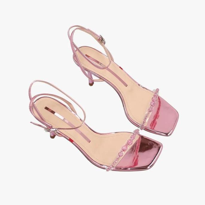 Ready STACCATO EBB36 Women's Heels Original Sepatu Heels Wanita - Pink