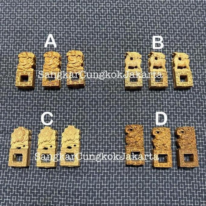 DISKON SPESIAL - Aksesoris Sangkar Cungkok Variasi Kandang Kecil Pleci Bahan Bambu