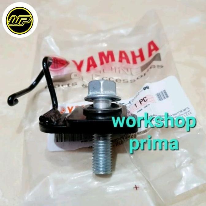 Besi breket 50C holder pegangan dudukan tahanan selang rem cakram belakang Jupiter MX 135