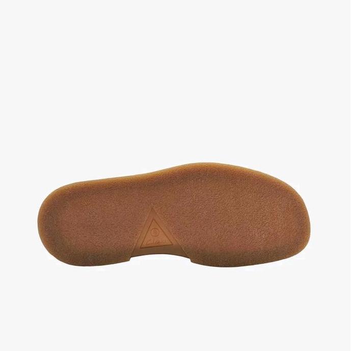 Ready CLARKS Torview Hi Original Sepatu Casual Pria  Cola Suede