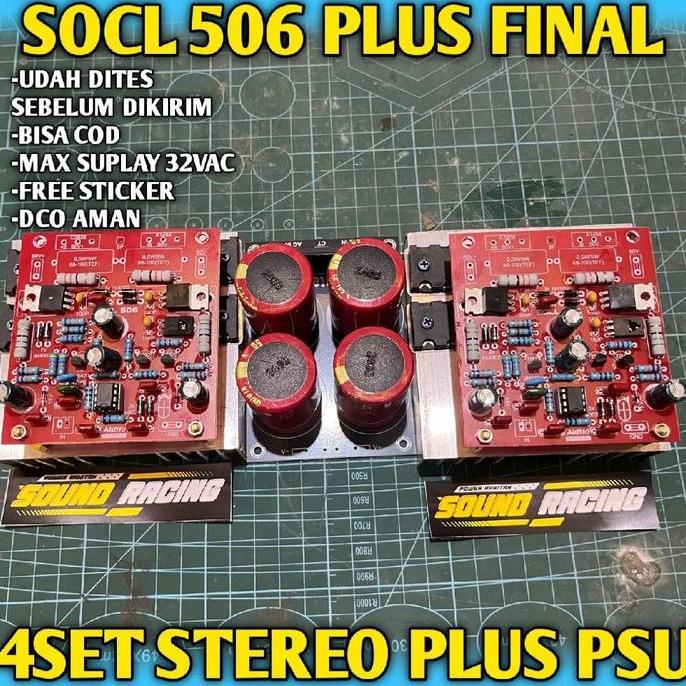 KOQOZIE SOCL 506 PLUS FINAL 2SET STEREO + PSU