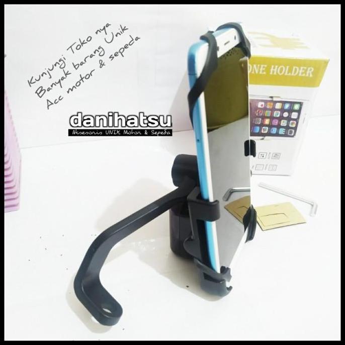 KARET PENGAMAN PENGIKAT HOLDER HP MOTOR NMAX XMAX VARIO BEAT LEXI MIO
