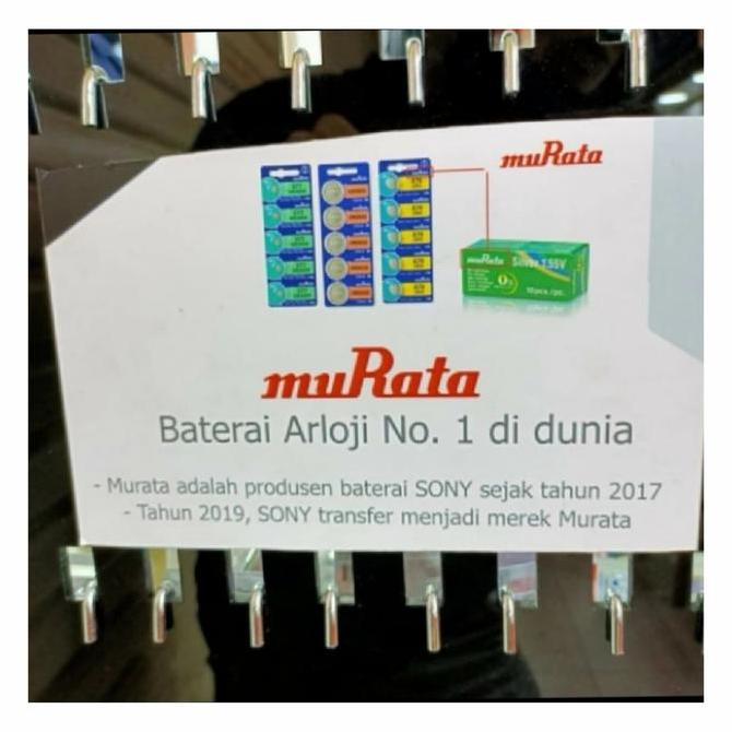 ORIGINAL BATERAI MURATA SR621 / BATERAI 364 / 621 MURATA SR 621 SW murah