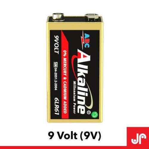 ALKALINE BATERAI ABC ALKALINE 9V 1B / BATERAI KOTAK ALKALINE murah