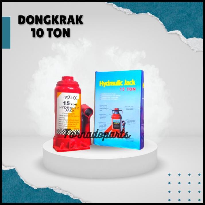 DISKON DONGKRAK 10 TON/ DONGKRAK BOTOL 10 TON/ DONGKRAK HYDRAULIC JACK 10 TON
