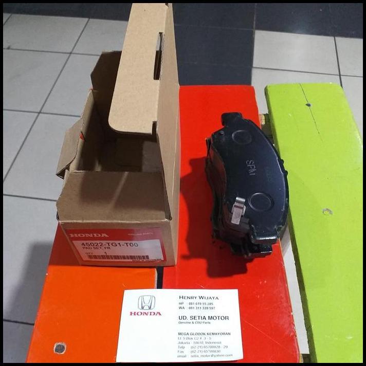 BEST DEAL KAMPAS REM BRAKE PAD DEPAN HONDA BRIO ORIGINAL 