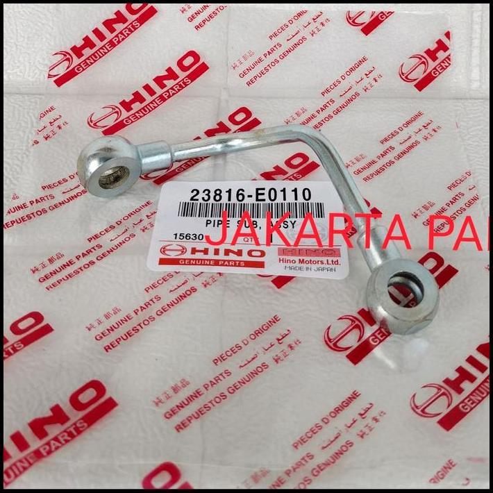 TERBARU PIPA INJECTION 23816-E0110 PIPA INJEKSI PUMP PIPA BOSPOM HINO DUTRO 130 DYNA HT130 DYNASAURU