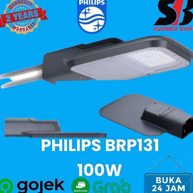 Lampu Jalan Philips Brp 131 100 Watt Original - Lampu Philips Brp131 100W 4000K Led