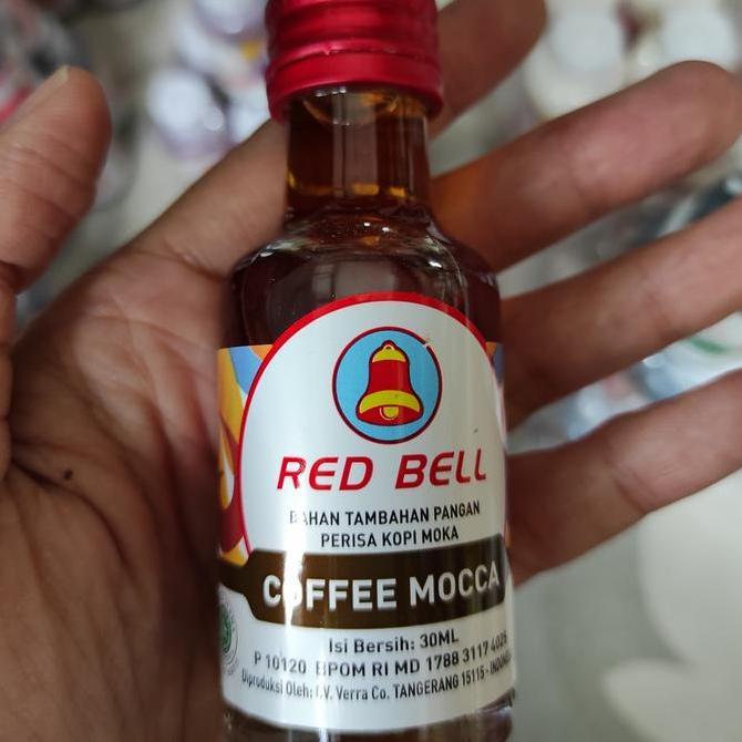 COFFEE MOCCA ESSENCE RED BELL 30ML - REDBELL AROMA MAKANAN