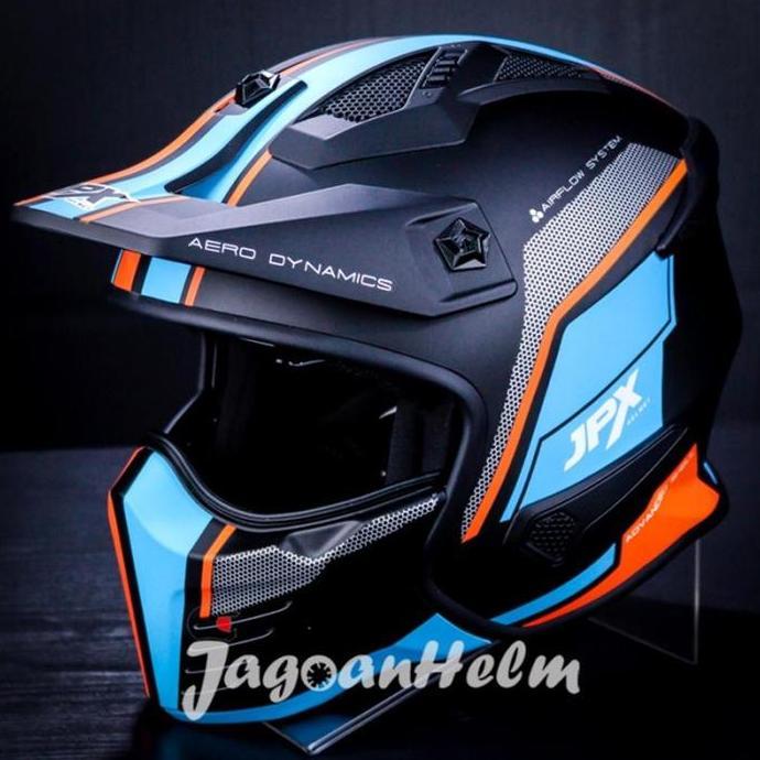 JPX HELM MX726R MX 01 | MX726 R CROSSOVER MX 726R - Helmet Motorcycle