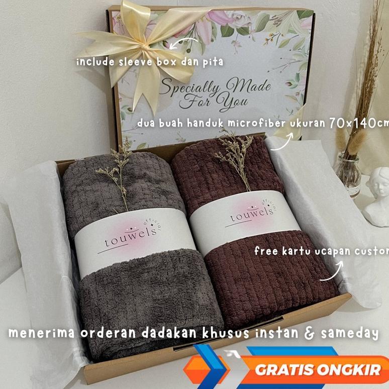 Hampers Pernikahan Handuk Couple Kado Pernikahan Wedding Gift Handuk Couple Kado Nikahan Pernikahan 