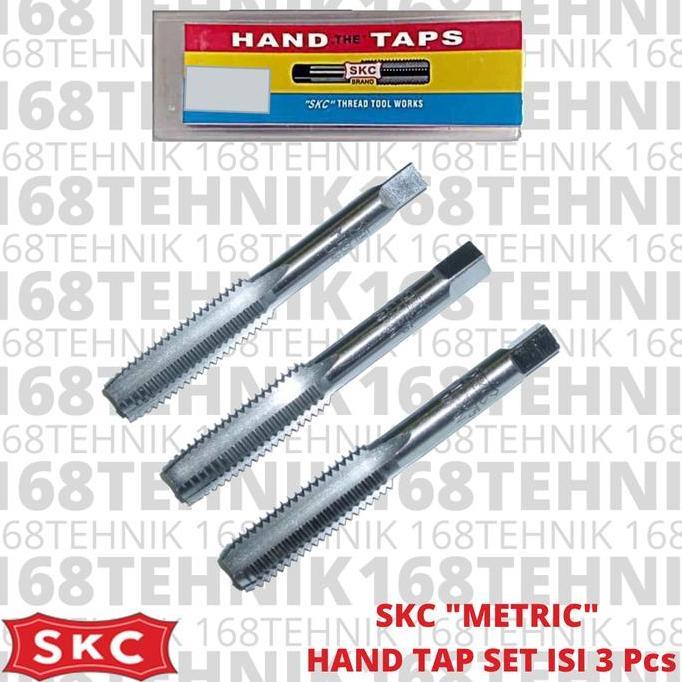 HANDTAP SKC M10X1.5 SET ISI 3 - HAND TAP SKC M 10 X 1.5 - ALAT DRAT