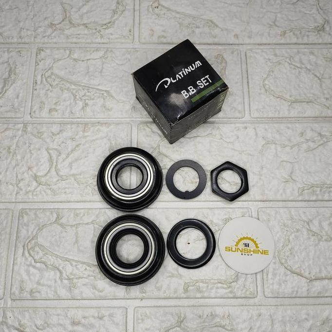 BB Set Kom Gear Tengah BEARING Mangkoan Crank Sepeda BMX 20 PLATINUM