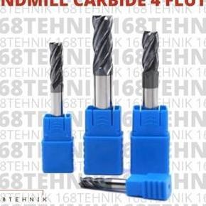 ENDMILL CARBIDE 1mm 2mm 3mm 4mm 5mm 6mm 7mm 8mm 9mm 10mm 11mm 12mm 13mm 14mm 15mm 16mm 18mm 20mm 21m