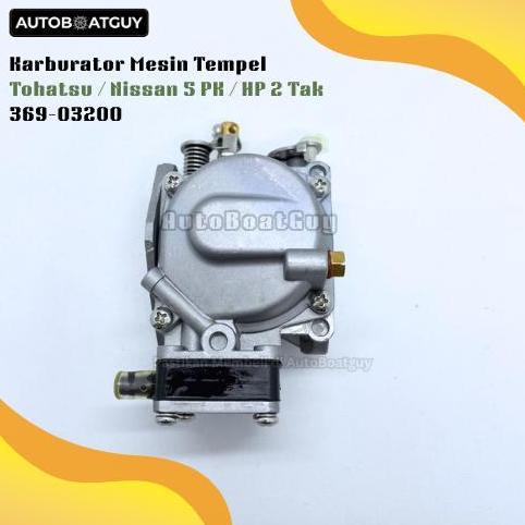 Karburator Mesin Tempel Tohatsu / Nissan 5 PK / HP 2 Tak 369-03200