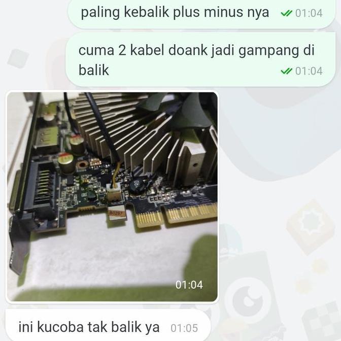 Fan Msi zotac Vga GTX 1050 Msi aero 1650 ITX 85mm 2pin